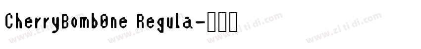 CherryBomb0ne Regula字体转换